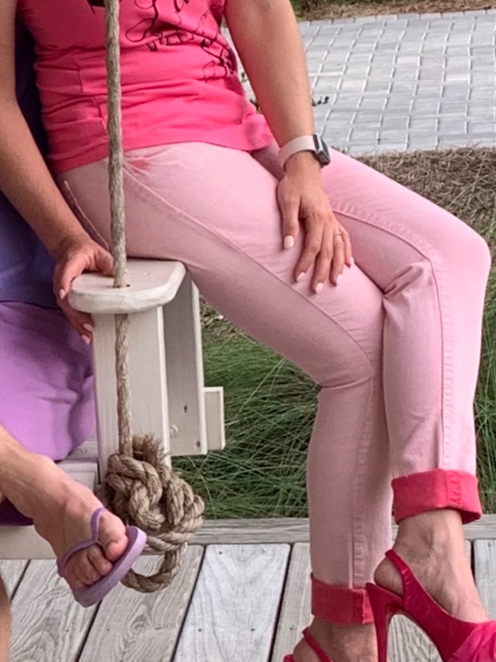 Pink Women’s Skinny Jeans